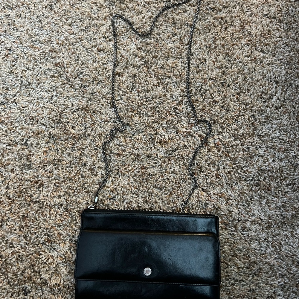 Monsac Black Leather Organizer